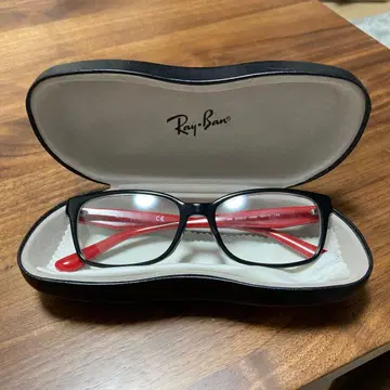 레이밴 RB 5330-D 패션 안경 레드 x 블랙 레이밴