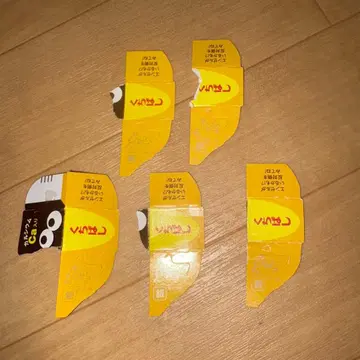 캐릭터 포함 응모권 5장 세트