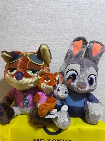 택 포함 새상품 3세트 주디 닉 슈퍼 라지 봉제 인형 주토피아2