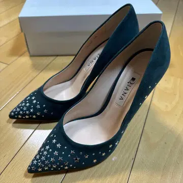 [컨디션 최상] [미사용품] 다이애나 스웨이드 하이힐 23cm 펌프스