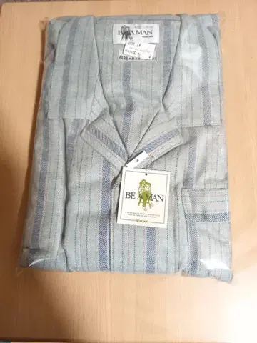 BE A MAN 스트라이프 파자마 MA 사이즈 상하의 세트 미사용 211