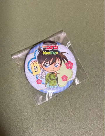 명탐정 코난 캔뱃지 NewDays 레어 신이치