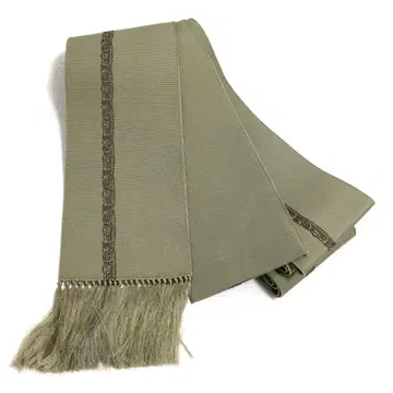 a4 순수 실크 긴켄 직물 호라이 직 남성용 오비 기모노