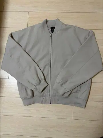 백 넘버 베이지 자켓 M