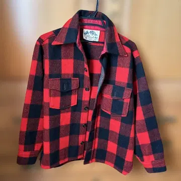 Wildwoods 울 체크 자켓