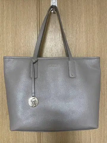 FURLA 그레이 토트백