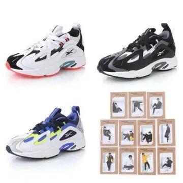 Reebok Classic DMX 블랙 Wanna one 콜라보