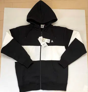 르꼬끄 스포르티브 후드 부착 후드티 맨투맨 자켓 새상품 O