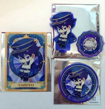 블루 록 홀로 스코프 클리어 카드 아크릴 스탠드 캔뱃지 우타라 타비토