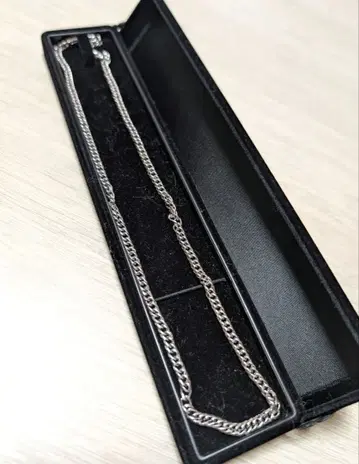 316L 실버 체인 목걸이