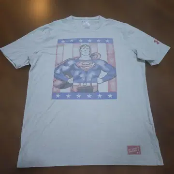 [ 언더아머 x 슈퍼맨 T셔츠 콜라보 DC코믹 레어 ]