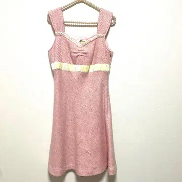 R.F 슬리브리스 울 원피스