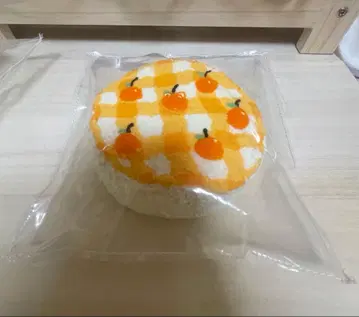 멍한 봉투 스퀴즈 귤 케이크 빵 kikisquishy