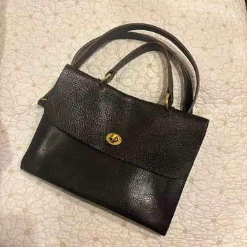 Mimiberry HEBE 블랙 가죽 숄더백