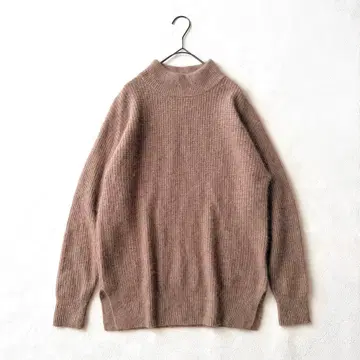 새상품급 SeaRoomlynn 시루무린 복슬복슬 니트 울 베이지