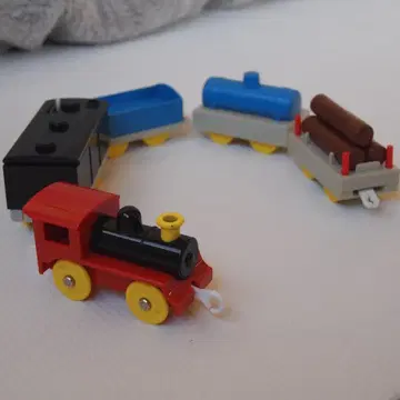 프라레일 40주년 기념 앨범 한정 세트 플라스틱 기차