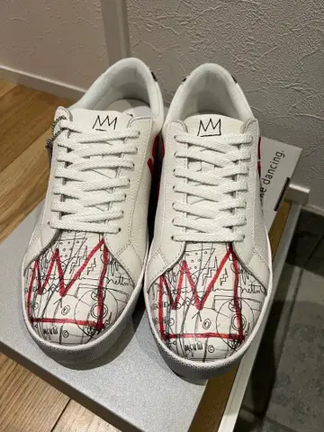 미사용 SANGACIO 뉴 x 바스키아 27.0cm