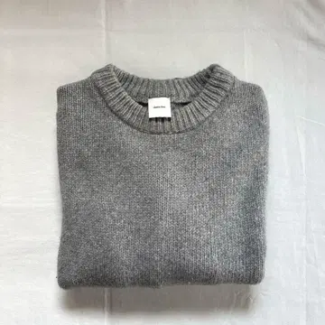 [ Spick & Span ] 그레이 니트 스웨터