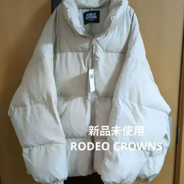 RODEO CROWNS 충전솜 다운 자켓 아우터 블루종
