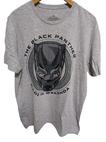 상태 A+ 해외 모델 MARVEL 블랙팬서 T셔츠
