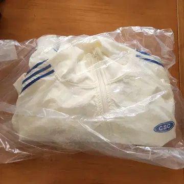 사이드 라인 나일론 트랙 자켓 화이트