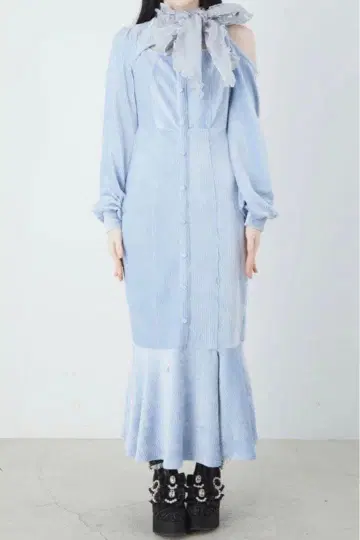 앙크루즈 레이디 리본 원피스 앙크루즈 양산형