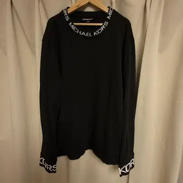 MICHAEL KORS 블랙 크루넥 트레이닝복 XL