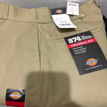 디키즈 874 허리 30 길이 30 베이지 미사용 새상품