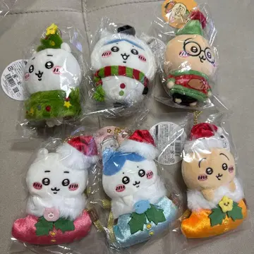 치이카와 (먼작귀) 해피 홀리데이 크리스마스 오너먼트 마스코트