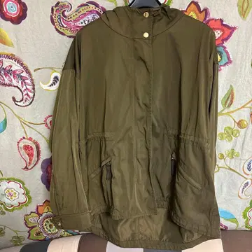 로즈 티아라 42 사이즈 올리브 그린 마운틴 후드티