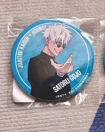 고죠 사토루 라운드원 한정판 캔뱃지 캡슐 토이 주술회전