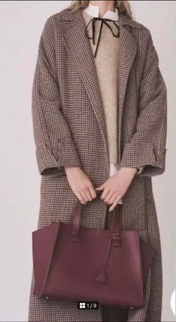 Mila Owen 미라 오웬 접결 롱 트렌치코트