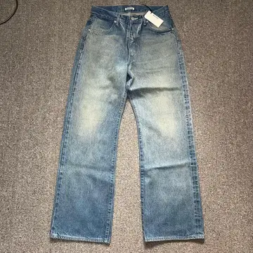 AURALEE SELVEDGE FADED DENIM PANTS 2