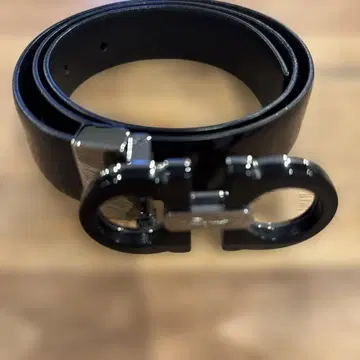 살바토레 페라가모 블랙 심플 벨트