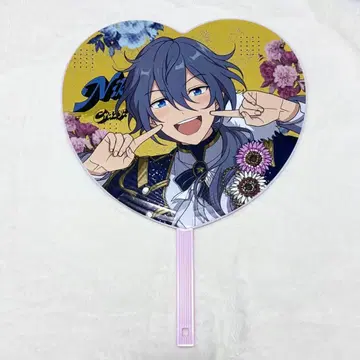 시이나 니키 응원 부채 Super bloom