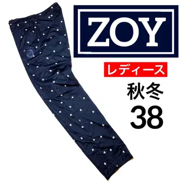 조이 올 패턴 안감 부착 방풍 스트레치 골프 팬츠 38 (네이비 계열)