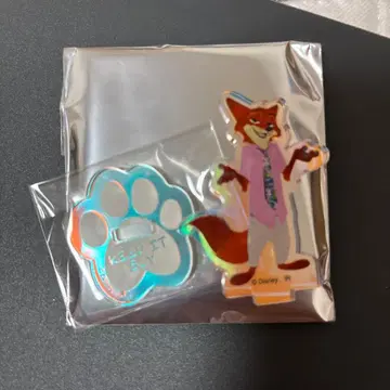 주토피아2 블라인드 오로라 아크릴 스탠드 닉