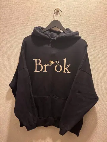 Brook 후드티 XL 네이비