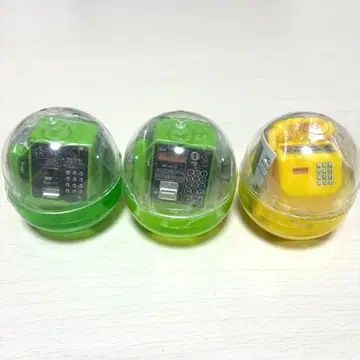 공중전화 가챠 컬렉션 푸시식 공중전화기 MC-D8 MC-3P