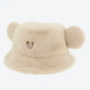 디즈니 버킷햇 버킷햇 모자 팬캡 베이지 미키