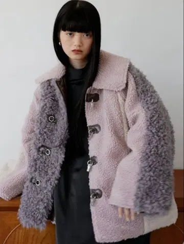 KATRIN TOKYO 무스탕 코트 리버서블 코트 보아 가죽