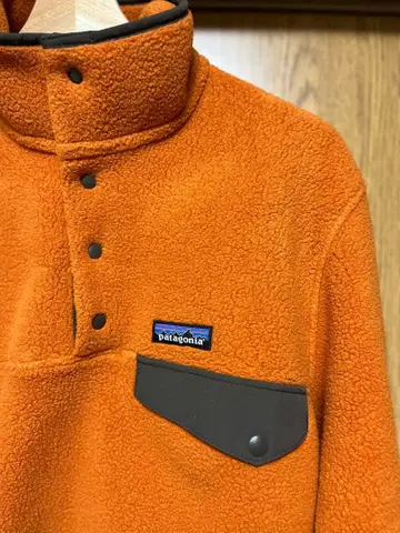 Patagonia 플리스 자켓 오렌지