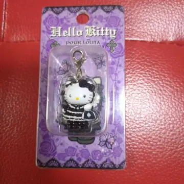 헬로키티 고스로리 KT 지퍼 마스코트