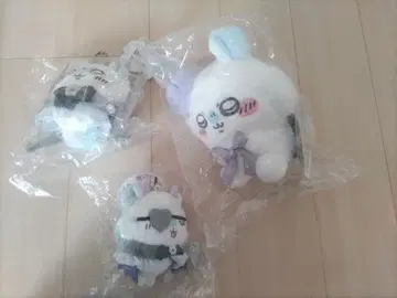 치이카와 (먼작귀) 모몽가 봉제 인형 3체 세트