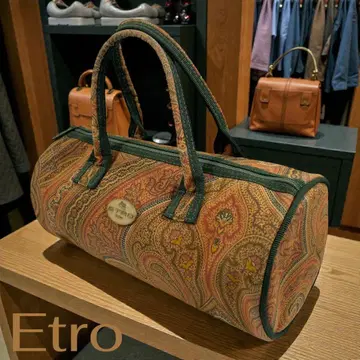 ETRO 에트로 페이즐리 무늬 핸드백 트래블 백