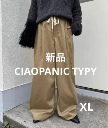 [ 새상품 ] CIAOPANIC TYPY 큰 키 대응 와이드 이지 팬츠