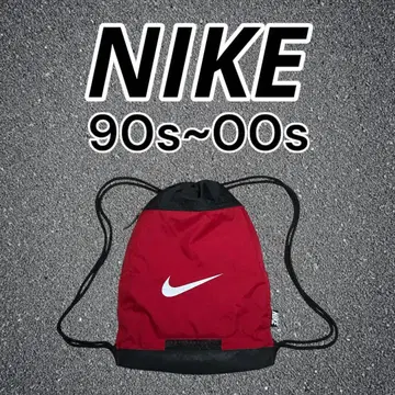 90s 00s Archive NIKE 냅색 y2k 노움코어 빨간색