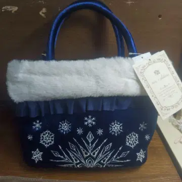 새상품 시마무라 치하루 아나와 눈의 여왕 백 완판템 블루 파랑