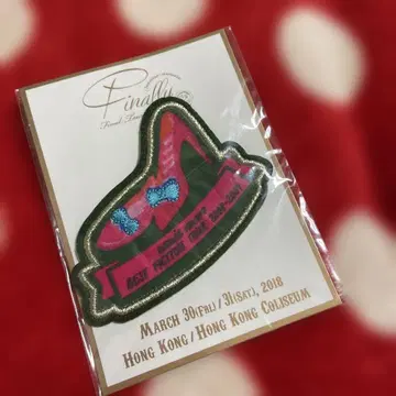 [새상품급] 아무로 나미에 finally 자수 패치 씰 선착순!!!