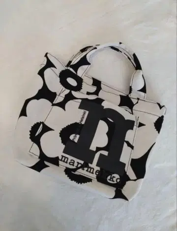 marimekko 플라워 미니 토트백